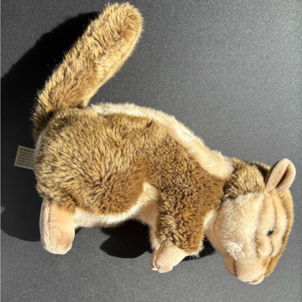 National Geographic Plush Chipmunk Toy - Brown and Cream